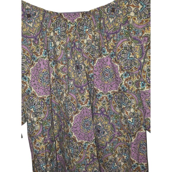 LANE BRYANT  WOMENS FLORAL TOP 14/16 - Picture 2 of 4